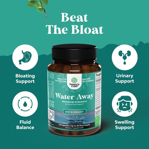 Water retention diuretics pill - water,