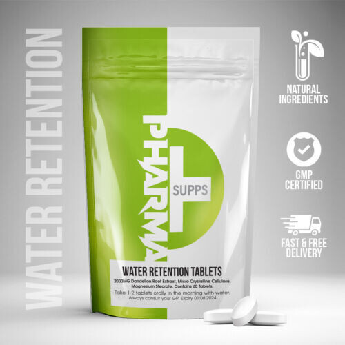 Water retention tablets anti - retention, tablets: